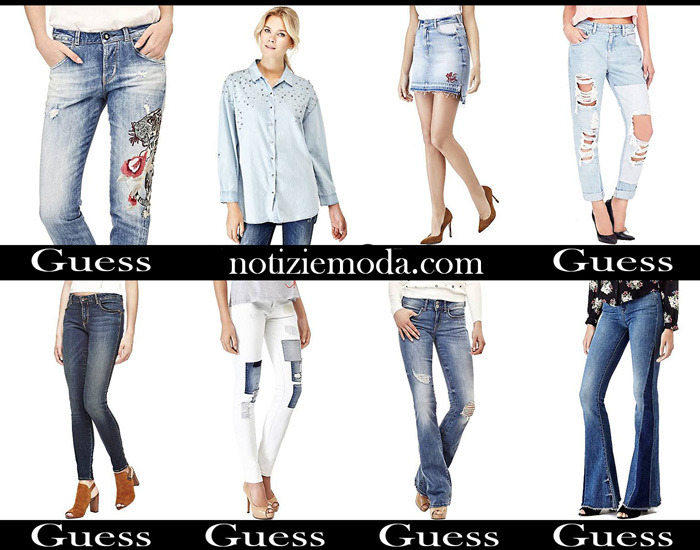 Jeans Guess Autunno Inverno 2017 2018 Denim Donna
