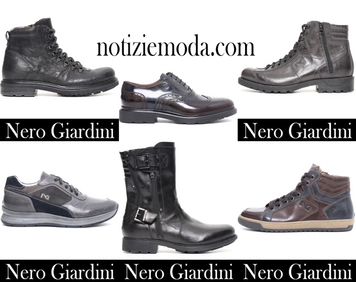 Scarpe Nero Giardini Autunno Inverno 2017 2018 Uomo