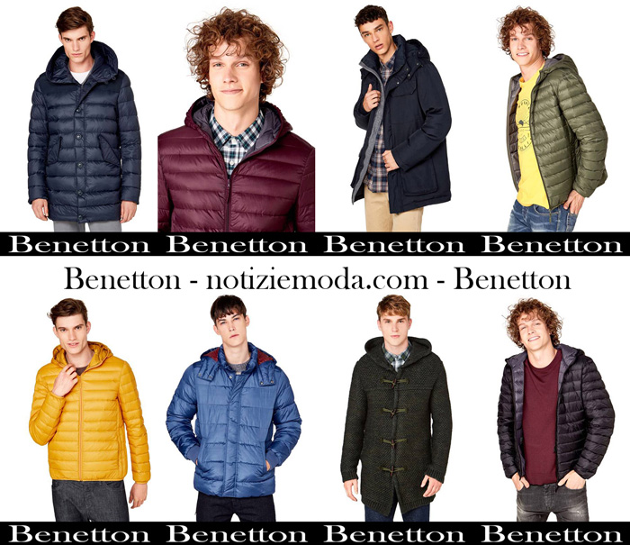 Piumini Benetton Autunno Inverno 2017 2018 Nuovi Arrivi Uomo