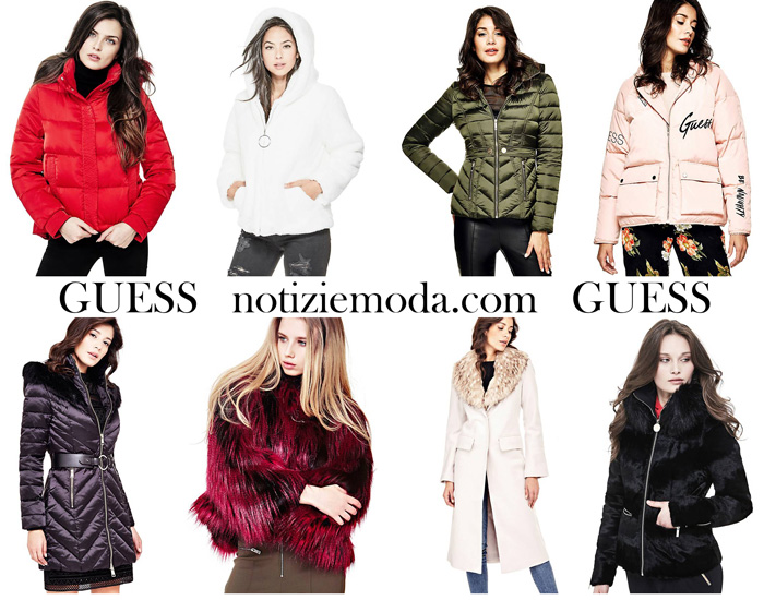 Piumini Guess Autunno Inverno 2017 2018 Nuovi Arrivi Donna