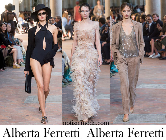 Abbigliamento Alberta Ferretti Primavera Estate 2018 Nuovi Arrivi