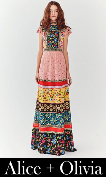 Camicia Floreale Alice + Olivia Con Colletto Alla Coreana, Manica Lunga, Taglia Regolare