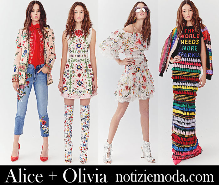 Abbigliamento Alice Olivia Primavera Estate 2018 Nuovi Arrivi Donna