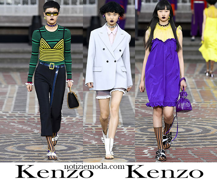 Abbigliamento Kenzo Primavera Estate 2018 Style Donna