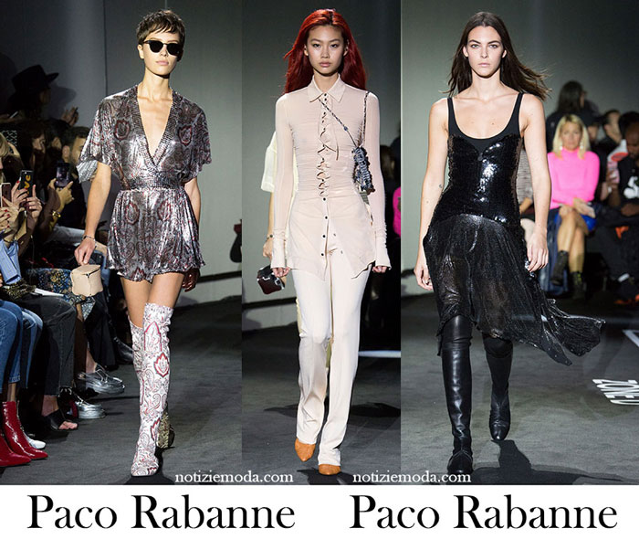 Abbigliamento Paco Rabanne Primavera Estate 2018 Style Donna