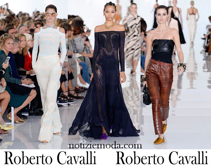 Abbigliamento Roberto Cavalli Primavera Estate 2018 Style Donna