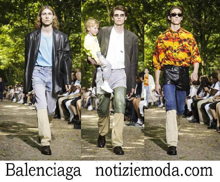 Abbigliamento Balenciaga Primavera Estate 2018 Style Uomo