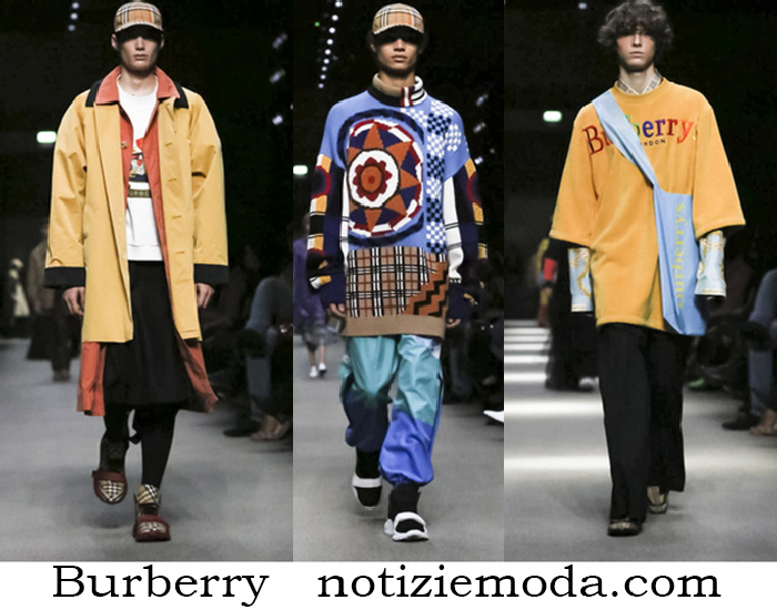 Abbigliamento Burberry Autunno Inverno 2018 2019 collezione Uomo