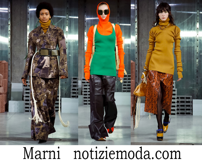 Abbigliamento Marni Autunno Inverno 2018 2019 style Donna