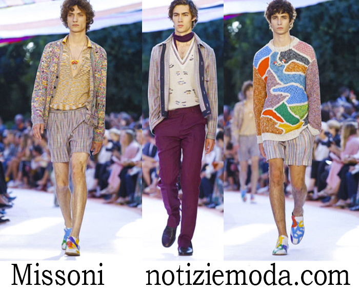 Abbigliamento Missoni Primavera Estate Style Uomo