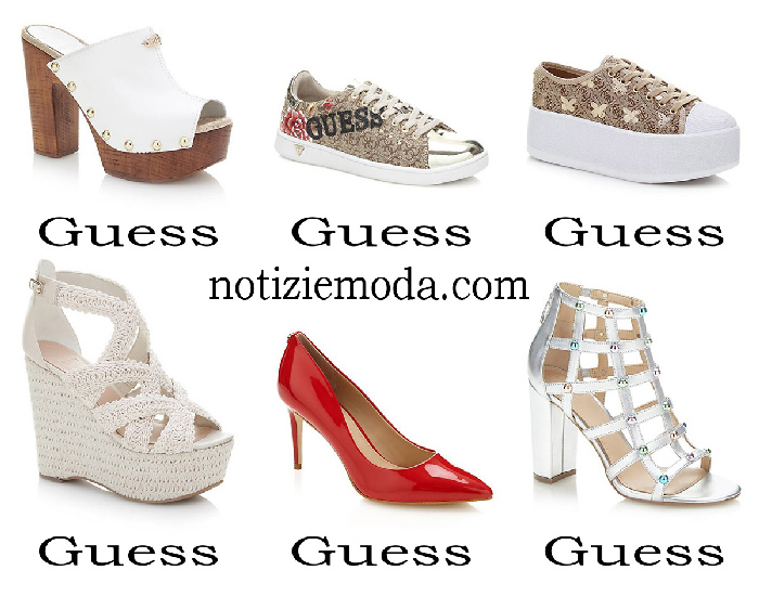 Scarpe Guess Primavera Estate 2018 Nuovi Arrivi Donna