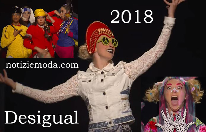 Sfilata Desigual Primavera Estate 2018 Donna