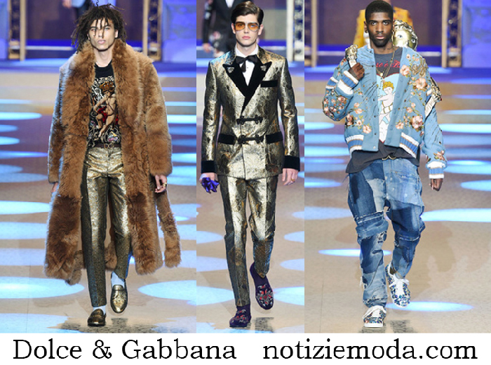 Collezione Dolce Gabbana Autunno Inverno 2018 2019 Moda Uomo