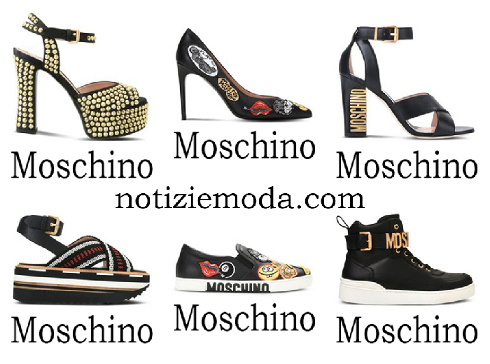 Scarpe Moschino Primavera Estate 2018 Nuovi Arrivi Donna