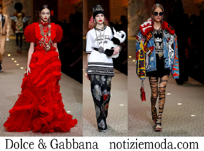 Style Dolce Gabbana Autunno Inverno 2018 2019 Nuovi Arrivi Donna