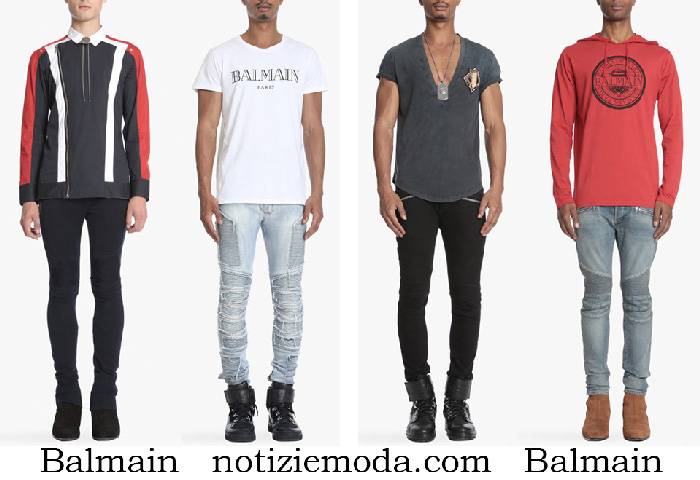 T Shirts Balmain 2018 Nuovi Arrivi Camicie Moda Uomo