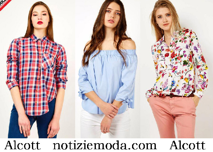 Camicie Alcott 2018 Nuovi Arrivi Collezione Moda Donna