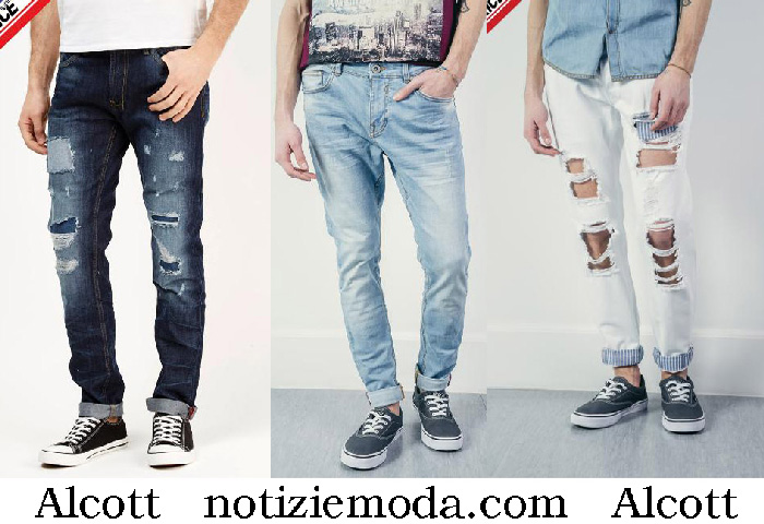 Jeans Alcott 2018 Nuovi Arrivi Collezione Denim Uomo