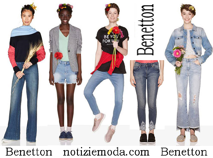 Jeans Benetton 2018 Nuovi Arrivi Collezione Denim Donna