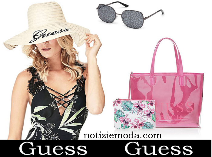 Moda Mare Guess 2018 Nuovi Arrivi Accessori Mare Donna