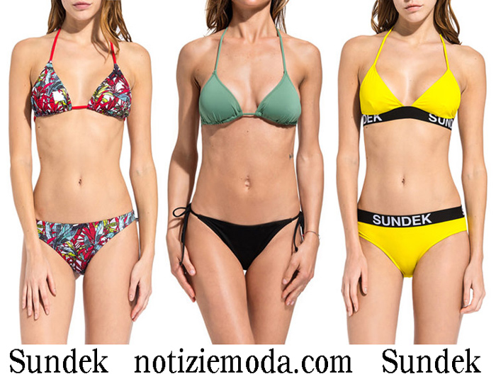 Bikini Sundek 2018 Nuovi Arrivi Costumi Da Bagno Donna