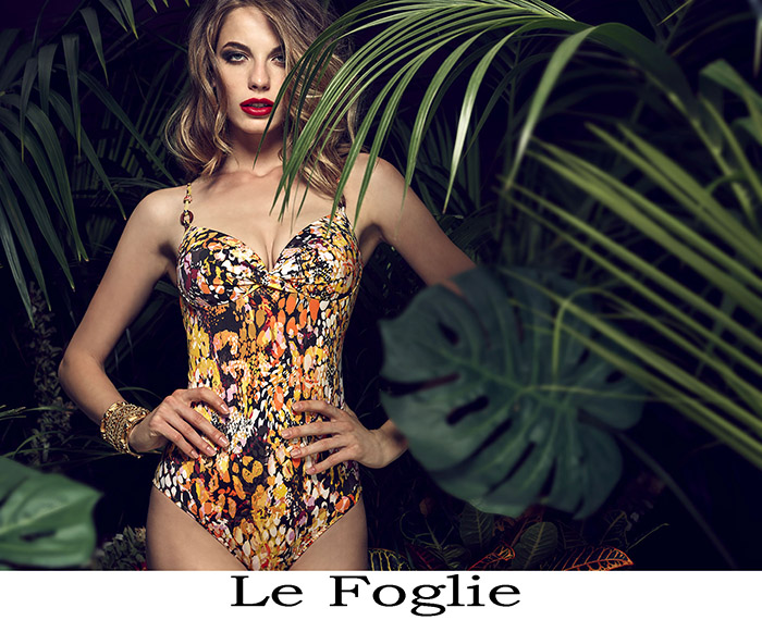 Collezione Le Foglie Donna Costumi Interi 2018 1