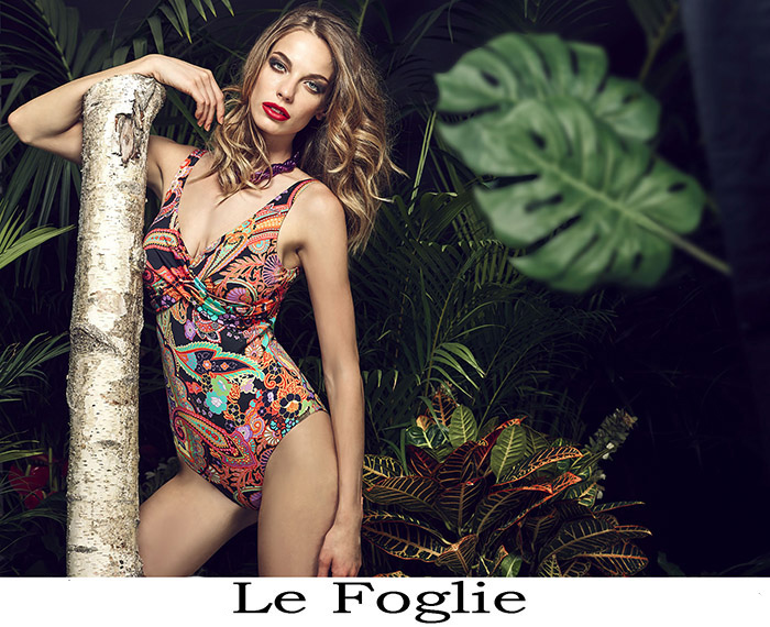 Collezione Le Foglie Donna Costumi Interi 2018 2