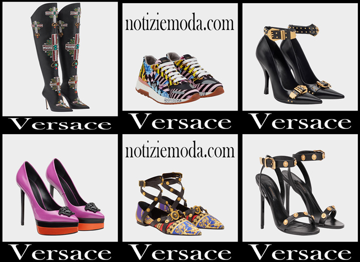 Scarpe Versace 2018 Nuovi Arrivi Calzature Moda Donna