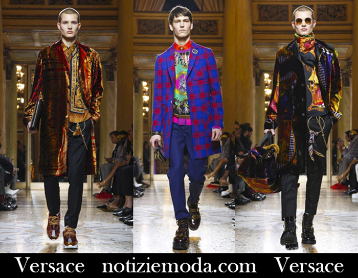 Abbigliamento Versace Autunno Inverno 2018 2019 Uomo