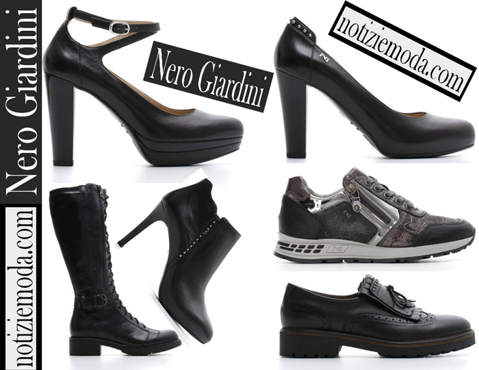 Scarpe Nero Giardini Autunno Inverno 2018 2019 Nuovi Arrivi