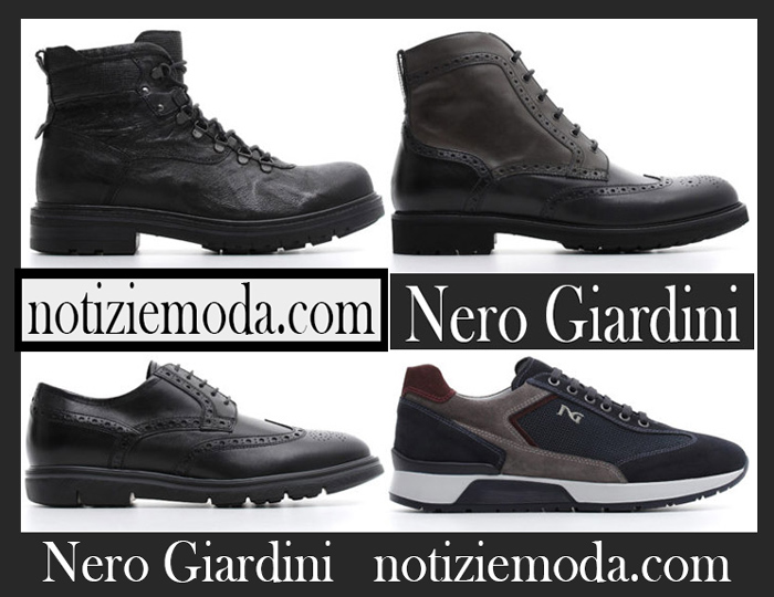 Scarpe Nero Giardini Autunno Inverno 2018 2019 Uomo Nuovi Arrivi