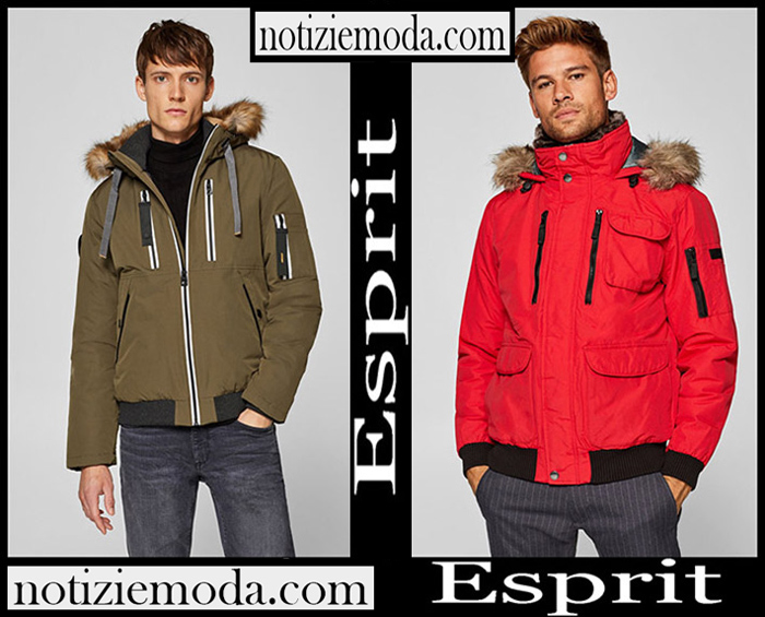 Piumini Esprit Autunno Inverno 2018 2019 Uomo Nuovi Arrivi