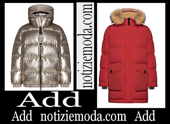 Piumini Add Autunno Inverno 2018 2019 Uomo Nuovi Arrivi