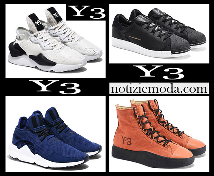 Sneakers Y3 Autunno Inverno 2018 2019 Uomo Nuovi Arrivi