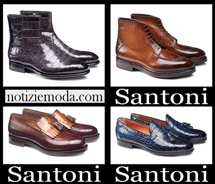 Scarpe Santoni Autunno Inverno 2018 2019 Uomo Nuovi Arrivi