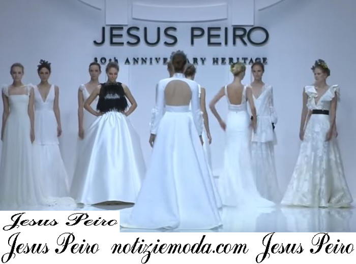 Sfilata Sposa Jesus Peiro 2019 Primavera Estate Abiti Cerimonia