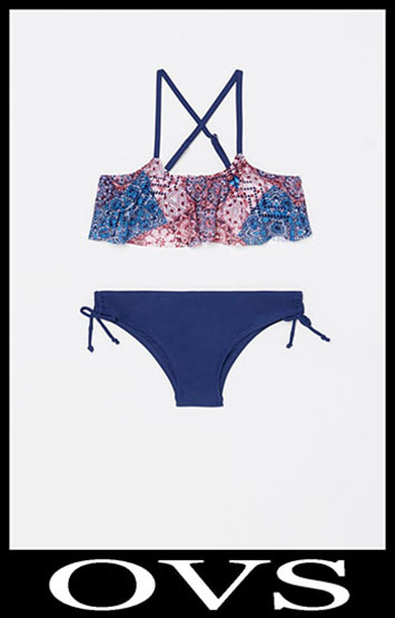 OVS Bambina Sport & Swimwear Costumi da bagno Bikini Bikini a Triangolo Bikini triangolo con profili a righe 