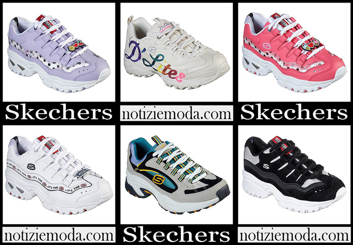 Sneakers Skechers primavera estate 2019 nuovi arrivi donna