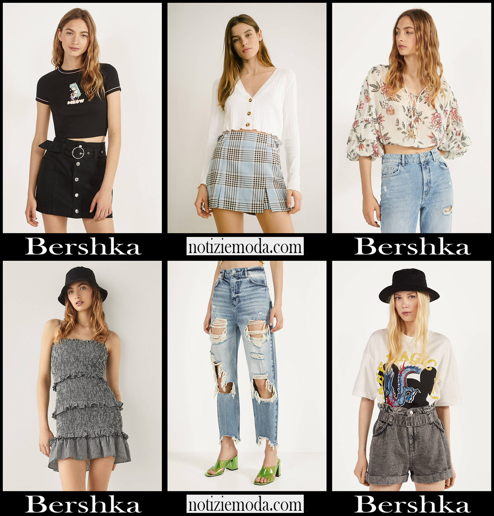 Abbigliamento Bershka donna nuovi arrivi