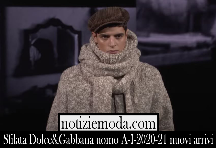 Sfilata Dolce Gabbana 2020 21 autunno inverno uomo