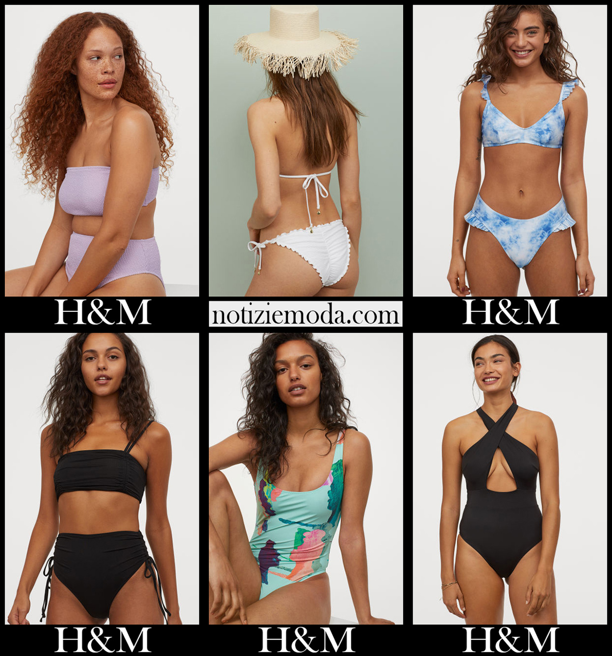 Bikini HM 2020 costumi da bagno donna accessori