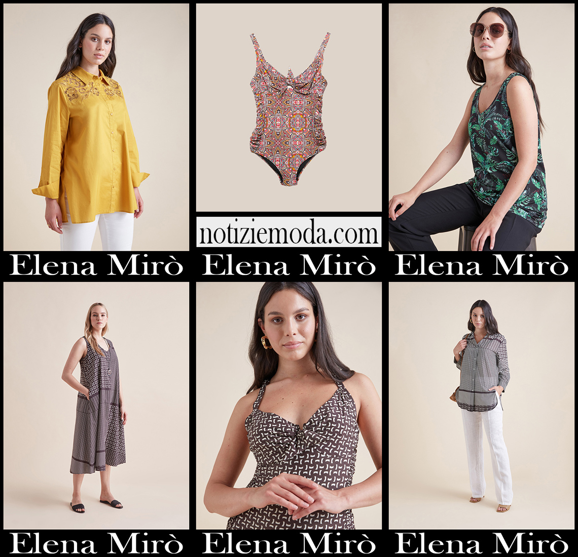Curvy Elena Mirò 2020 plus size abbigliamento donna