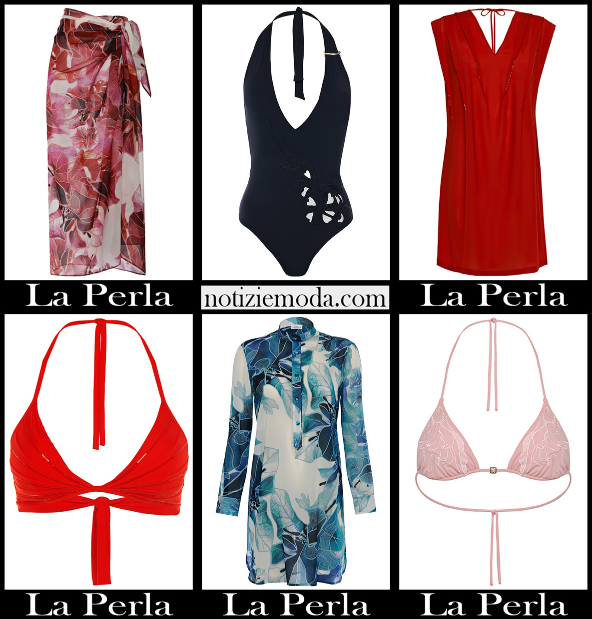 Moda mare La Perla 2020 costumi bikini accessori