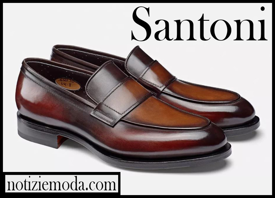 Scarpe Santoni 2020 nuovi arrivi calzature uomo