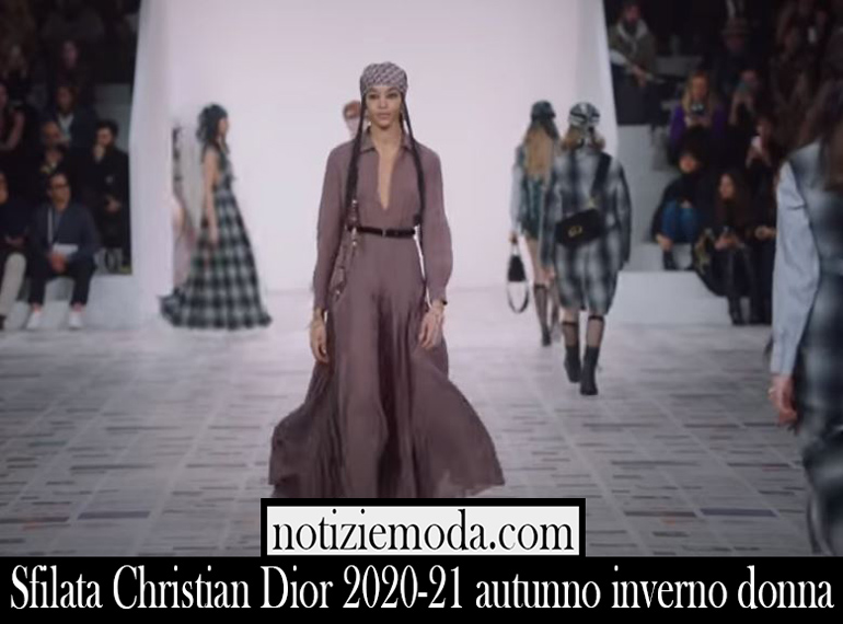 Sfilata Christian Dior 2020 21 autunno inverno donna