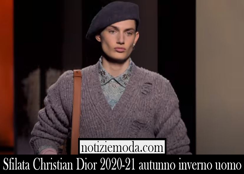 Sfilata Christian Dior 2020 21 autunno inverno uomo