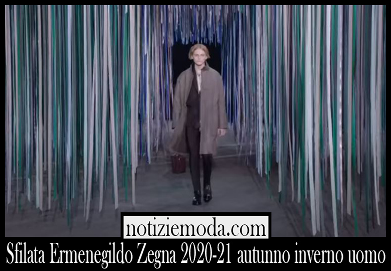 Sfilata Ermenegildo Zegna 2020 21 autunno inverno uomo