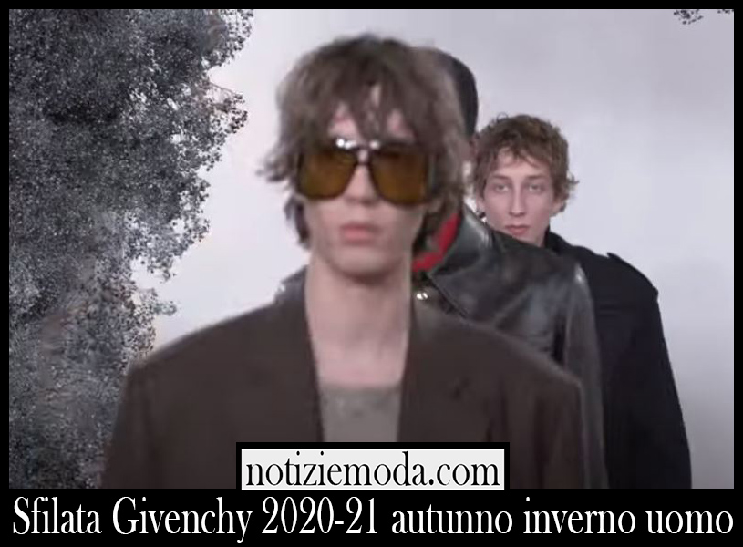 Sfilata Givenchy 2020 21 autunno inverno uomo