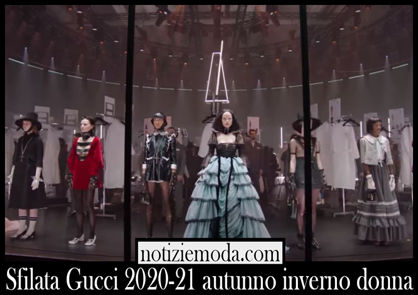 Sfilata Gucci 2020 21 autunno inverno donna