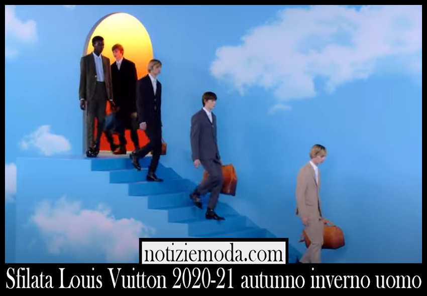 Sfilata Louis Vuitton 2020 21 autunno inverno uomo